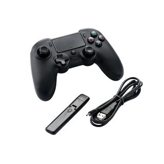 NACON PS4 Controller Asymmetric Wireless OFF.LIZENZIEIERT schwarz Controller Schwarz für PlayStation 4, PC