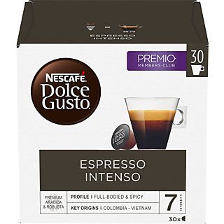 Cápsulas monodosis - Nescafé Dolce Gusto Magnum Espresso Intenso, Arábica y robusta, 30 Unidades