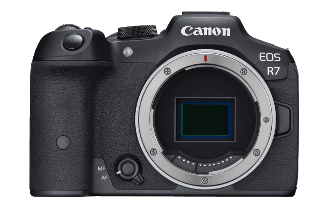 Cámara EVIL - Canon EOS R7 Body, 32.5 megapixeles, Pantalla 7.5 cm, Wi-Fi, Videos 4K, Negro