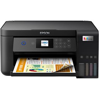 EPSON Multifunktionsdrucker EcoTank ET-2851, Duplex, 5 S/min Farbe, Refill-System, Tinte, Wi-Fi, Schwarz