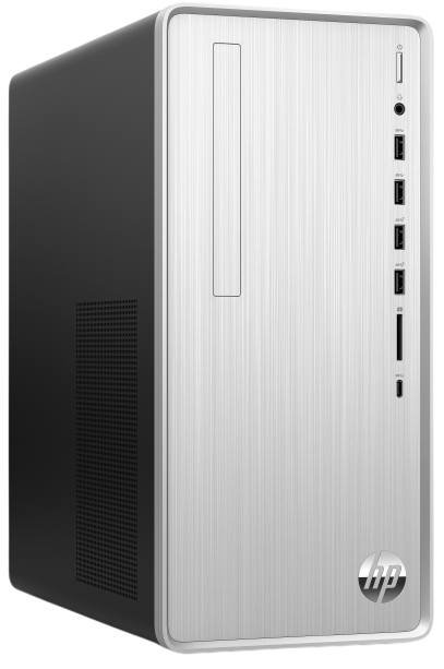 HP Gaming PC Pavilion TP01-2910ng, R5-5600G, 16GB RAM, 1TB SSD, RTX3060, Natural Silver Gaming PC, AMD Ryzen™ 5 5600G, 16 GB RAM SSD, Windows 11 Home, Natural Silver