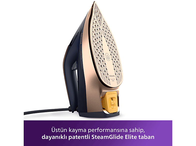 PHILIPS Azur DST8050/20 Buharlı Ütü Mavi_4