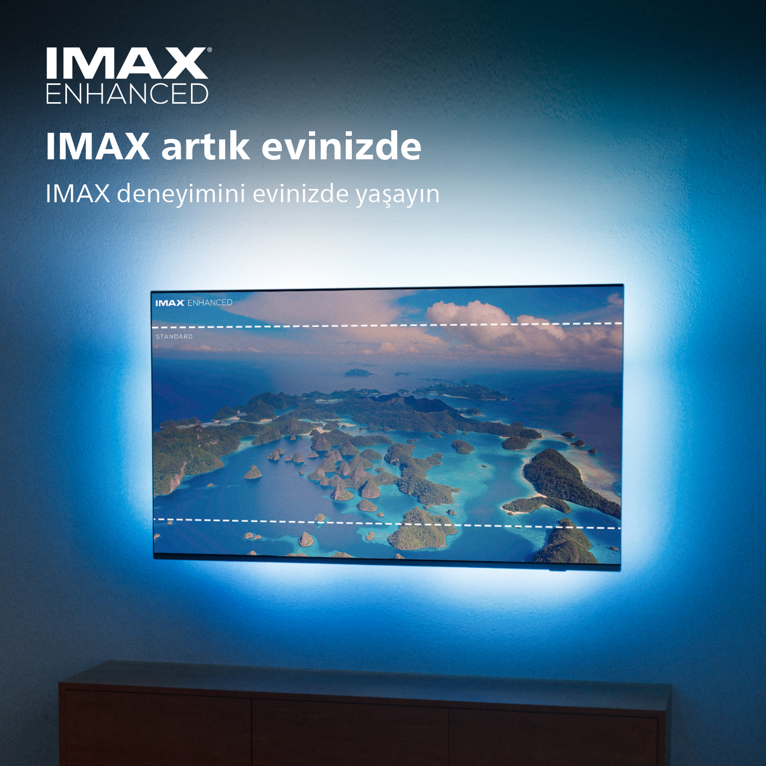 PHILIPS 77OLED937 77 inç 194 Ekran Uydu Alıcılı Android Smart 4 Taraflı Ambilight 4K Ultra HD OLED+ TV