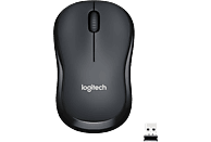 LOGITECH PC Maus M220 Silent, kabellos, 1000 DPI, Lange Batterielaufzeit, Für Links- & Rechtshänder, Schwarz