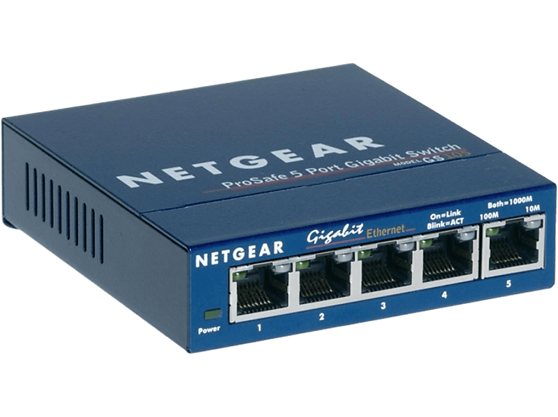 NETGEar Switch ProSafe GS105, 5-Port