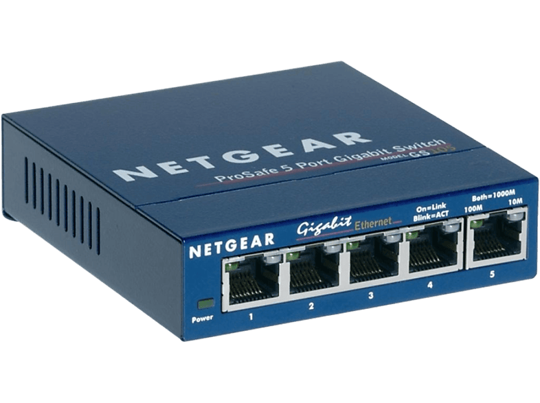 Netgear Switch ProSAFE GS105, 5-Port