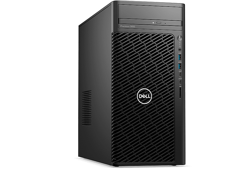DELL Desktop PC Precision 3660 Tower, i712700K,16GB RAM, 512GB SSD, RTX A2000, DVD Laufwerk