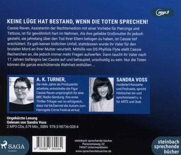 Sandra Voss - Wer Mit Den Toten Spricht  - (MP3-CD)