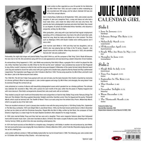 Julie London - Calendar Girl  - (Vinyl)