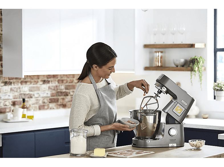 Kenwood KWL 90.004 SI Titanium Chef Patissier XL Solo Küchenmaschine Silber (Rührschüsselkapazität: 7 l, 1400 Watt) — Foto 5 von 5
