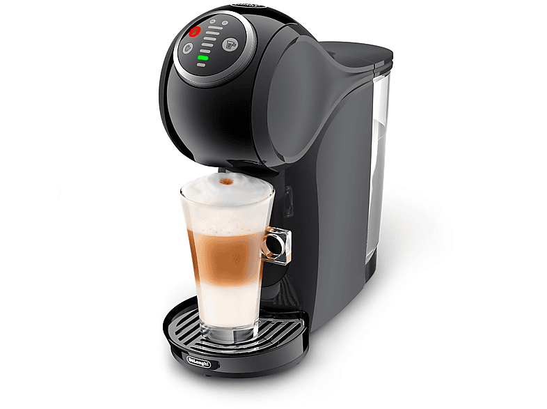 DE'LONGHI EDG315.CGY MACCHINA CAFFÉ CAPSULE, Black Grey