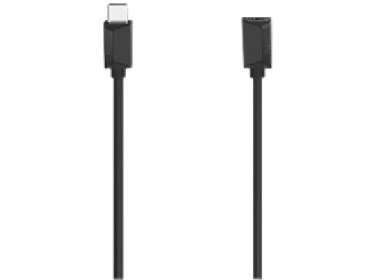 HAMA Full- Featured - USB-C-Verlängerungskabel (Schwarz)