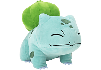 JAZWARES Pokémon: Bisasam #3 - Plüschfigur (Türkis/Grün/Schwarz)
