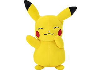 JAZWARES Pokémon: Pikachu #6 - Plüschfigur (Gelb/Rot/Schwarz)