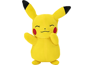JAZWARES Pokémon: Pikachu #6 - Pupazzo di peluche (Giallo/Rosso/Nero)