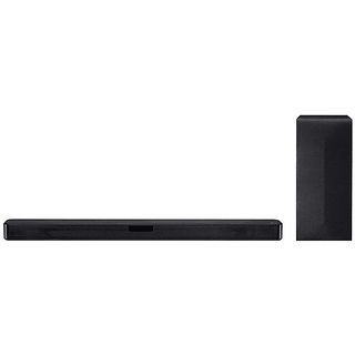 Barra de sonido - LG SN4R, Bluetooth, Inalámbrico, 420W, DTS Virtual:X, Subwoofer, 4.1, HDMI, USB, Negro