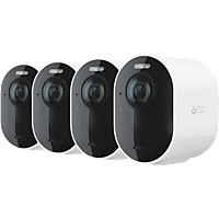 ARLO Überwachungskamera Arlo Ultra V2, 4er Set: 4x Kamera + 1x SmartHub, 4K UHD, Kabellos
