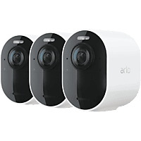 ARLO Überwachungskamera Arlo Ultra V2, 3er Set: 3x Kamera + 1x SmartHub, 4K UHD, Kabellos