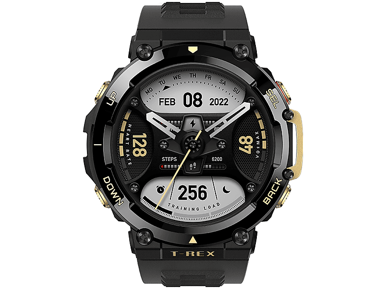 AMAZFIT T-Rex 2 Akıllı Saat Siyah Gold_1