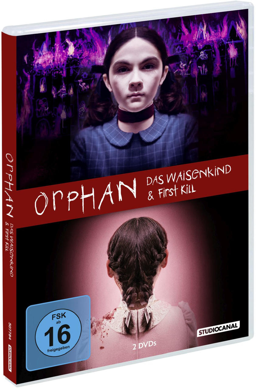 DVD-Hülle eines Films, zeigt zwei Gesichter und den Titel in Rot und Weiß.