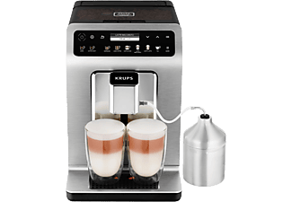 KRUPS EA 894T Evidence Plus Kaffeevollautomat Schwarz Silber
