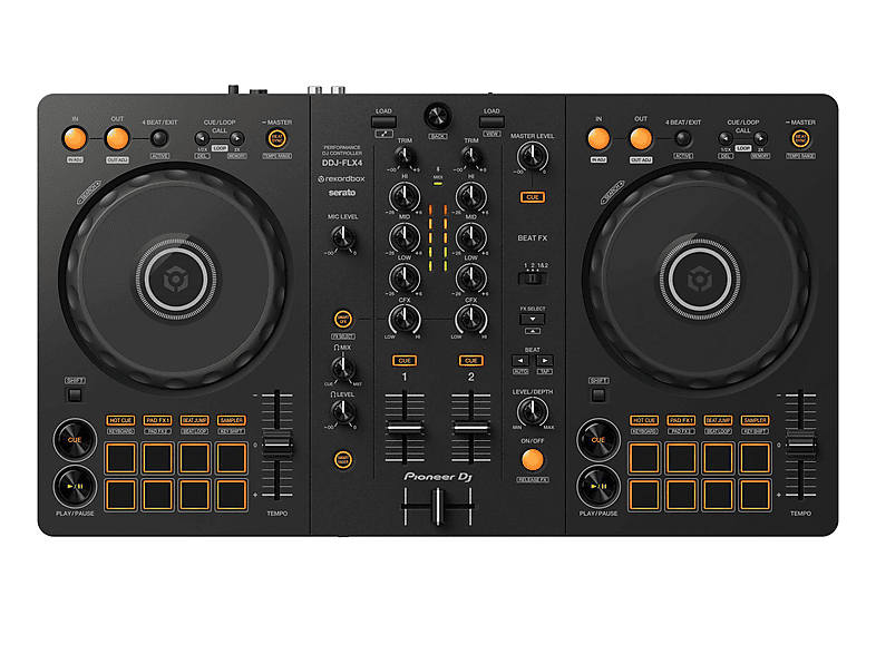PIONEER DJ DDJ-FLX4 DJ Software Controller; 2-Kanal DJ Controller — Foto 4 von 5