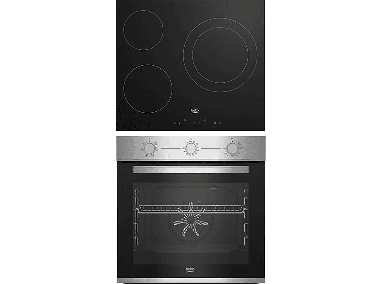 Beko *DISCONTINUADO* OUE22020X - Conjunto Encastre Vitroceramica + Horno