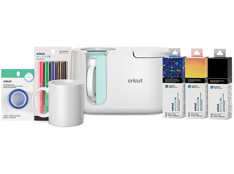 Cricut KIT Mugpress + Materiali Starter Pack KIT Mugpress + Materiali----Kit Mugpress + Materiali