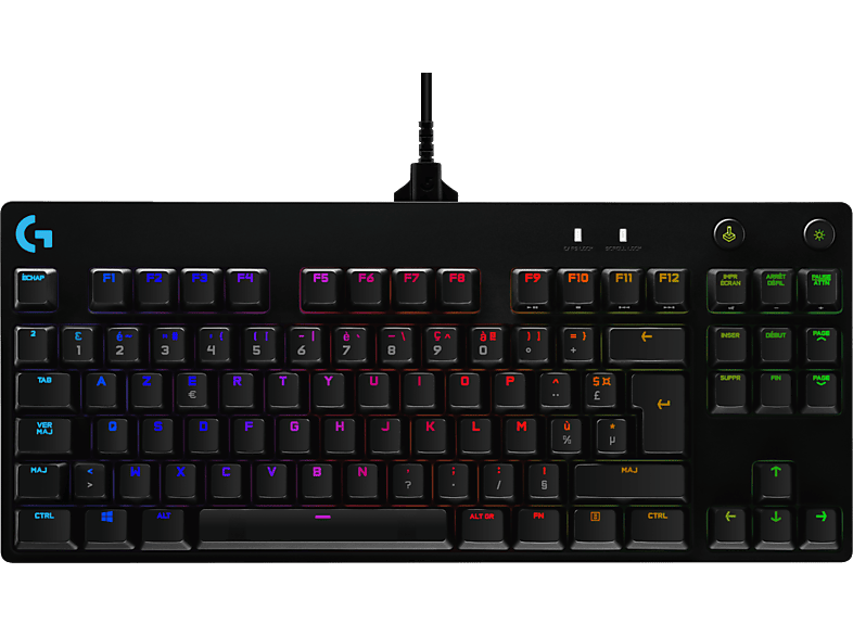 Logitech Gamingtoetsenbord Pro Rvb Azerty (920-009390)