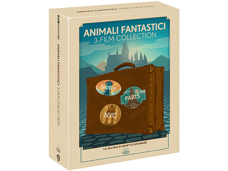Animali fantastici 1-3. Travel Art Edition - Blu-ray