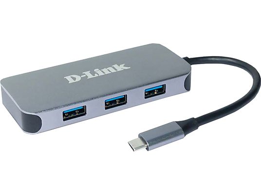 DLINK DUB-2335 - USB-Hub (Grau)