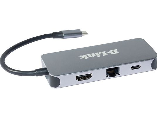 DLINK DUB-2335 - Concentrateur USB (Gris)
