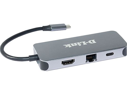DLINK DUB-2335 - USB-Hub (Grau)