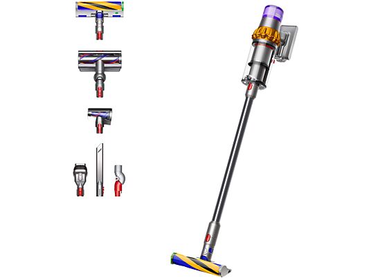 DYSON V15 Detect Absolute (2022) - Aspirapolvere senza filo (Giallo/nichel)