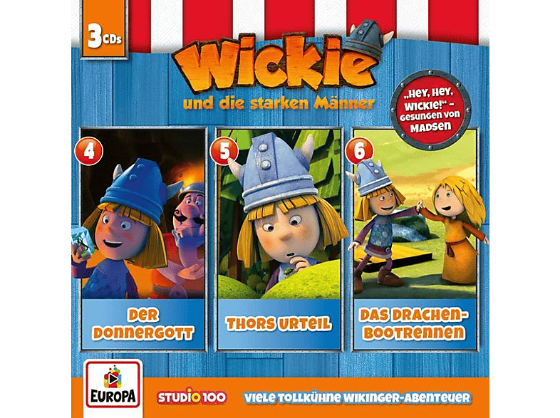 Wickie Wickie Die 2.3er Box (Folgen 4,5,6) (CD) Hörspiel (Kinder) kaufen SATURN
