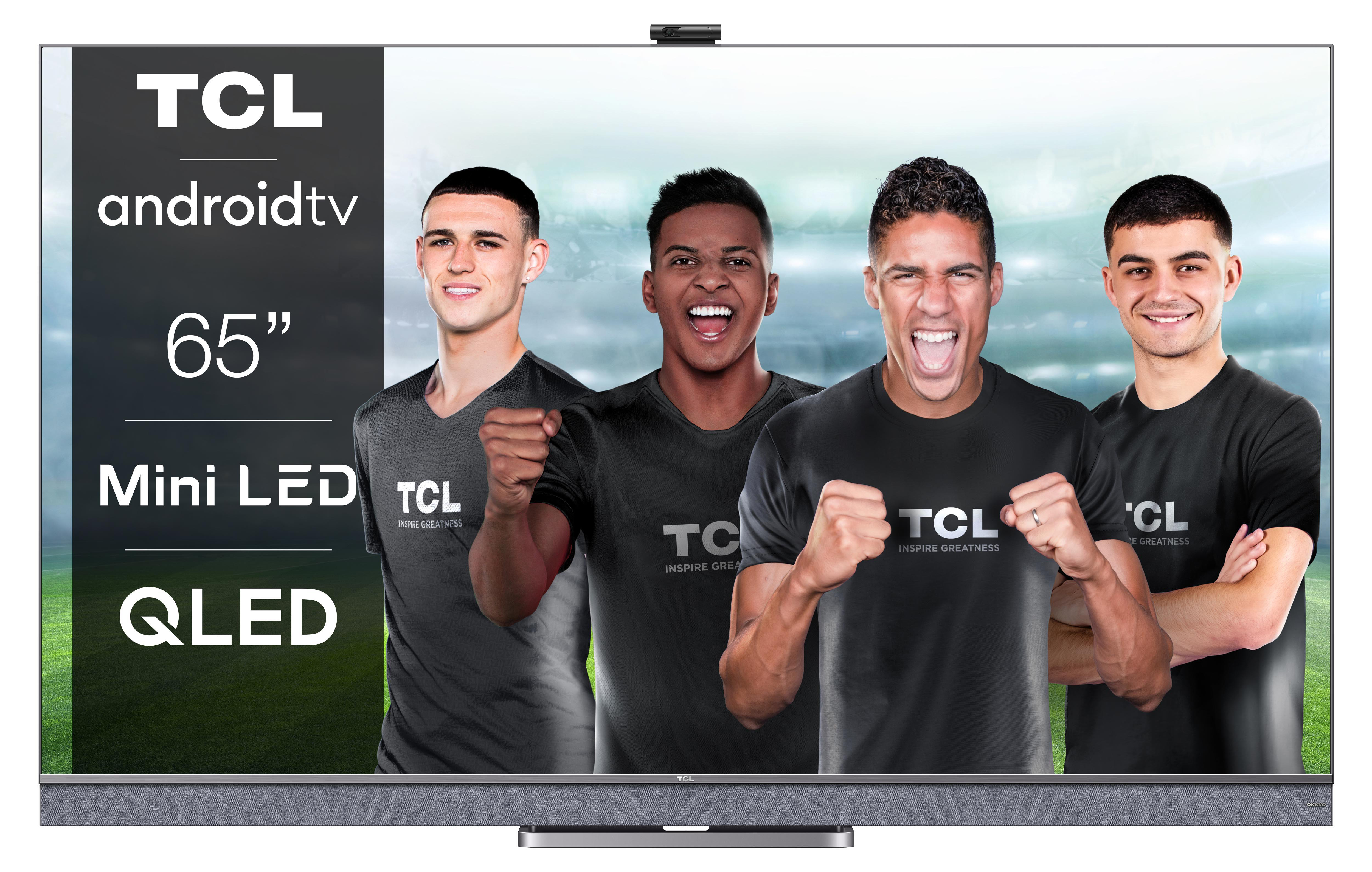 TCL 65C825 QLED TV (Flat, 65 Zoll / 165 cm, QLED 4K, SMART TV, Android TV 11.0)