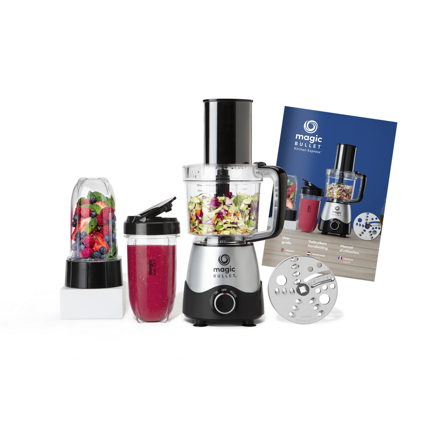 Micvtve 2 Pack Kreuz Klinge Teile für Magic 250W Mixer, Entsafter und