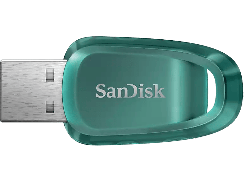 SANDISK 128GB Ultra Eco USB 3.2 USB Stick, Flash-Laufwerk bis zu 100 MB/s Umweltfreundlich, aus 70 % recyceltem Kunststoff; USB-Stick