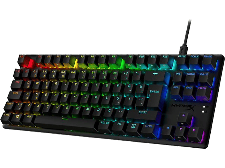 HYPERX Alloy OriginsTM Core PBT Mekanik F Oyuncu Klavyesi Siyah