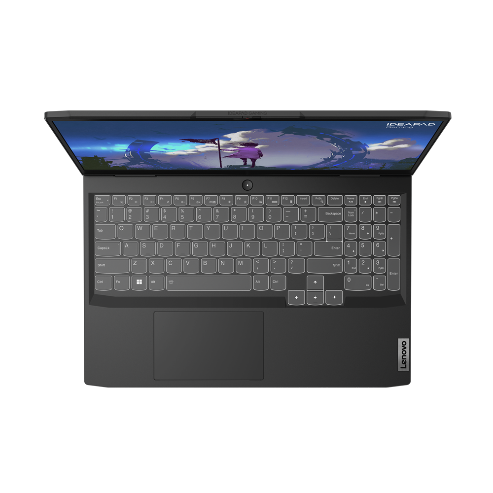 Portátil gaming - Lenovo IdeaPad Gaming 3 15IAH7, 15.6" Full HD, Intel® Core™ i7-12650H, 16GB RAM, 512GB SSD, GeForce RTX™ 3050, Sin sistema operativo