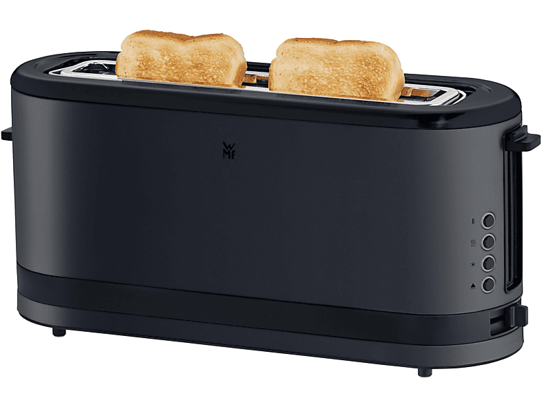 WMF 04.1412.0071 KÜCHENminis Toaster Deep black (900 Watt, Schlitze: 1)