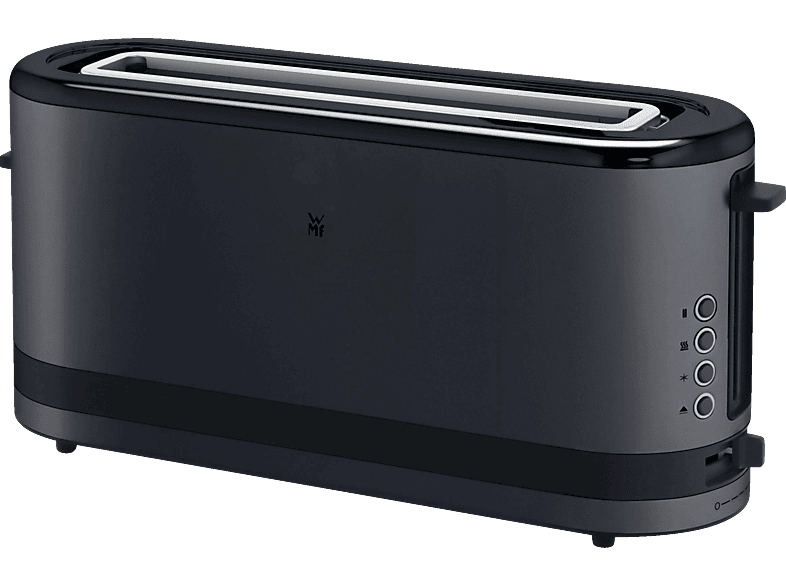 WMF 04.1412.0071 KÜCHENminis Toaster Deep black  (900 Watt, Schlitze: 1)
