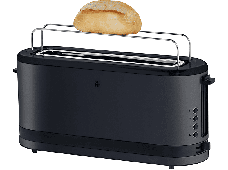 WMF 04.1412.0071 KÜCHENminis Toaster Deep black (900 Watt, Schlitze: 1)