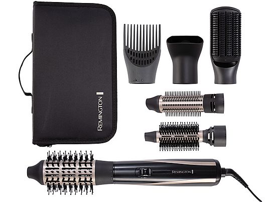 REMINGTON AS7700 Blow Dry and Style - Brosse soufflante (Noir/or)