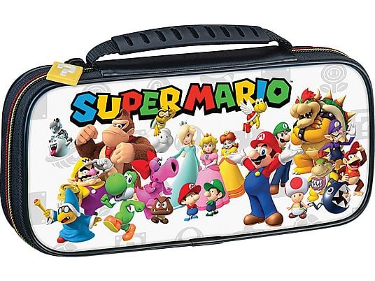 NACON Nintendo Switch Deluxe Travel Case - Super Mario + Friends - Malette rigide (Multicolore)
