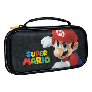 NACON Nintendo Switch Deluxe Travel Case - Super Mario - Hartschalentasche (Schwarz)