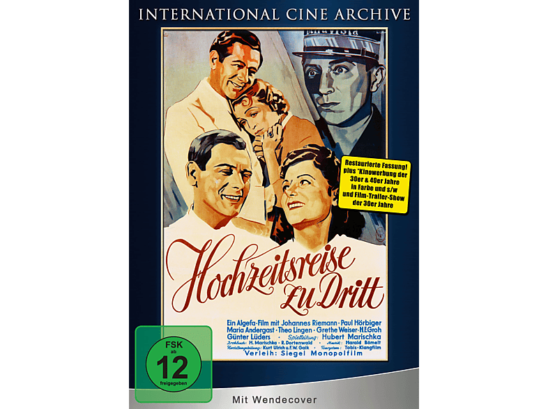 zu Dritt Hochzeitsreise DVD