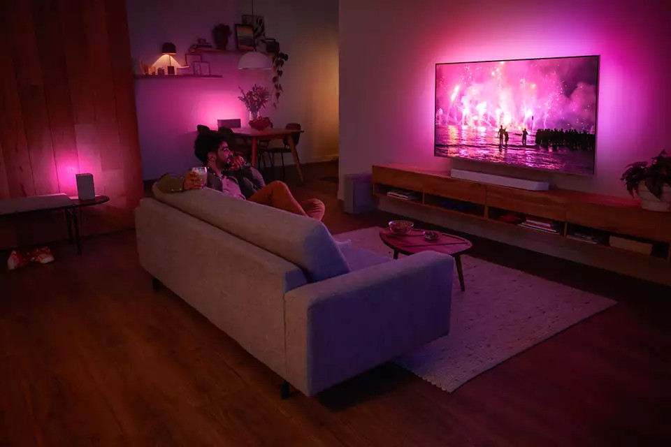 PHILIPS Barre de son 3.1 avec caisson de basses sans fil (TAB8507/10)