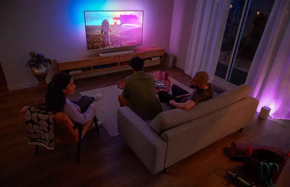 PHILIPS Barre de son 3.1 avec caisson de basses sans fil (TAB8507/10)