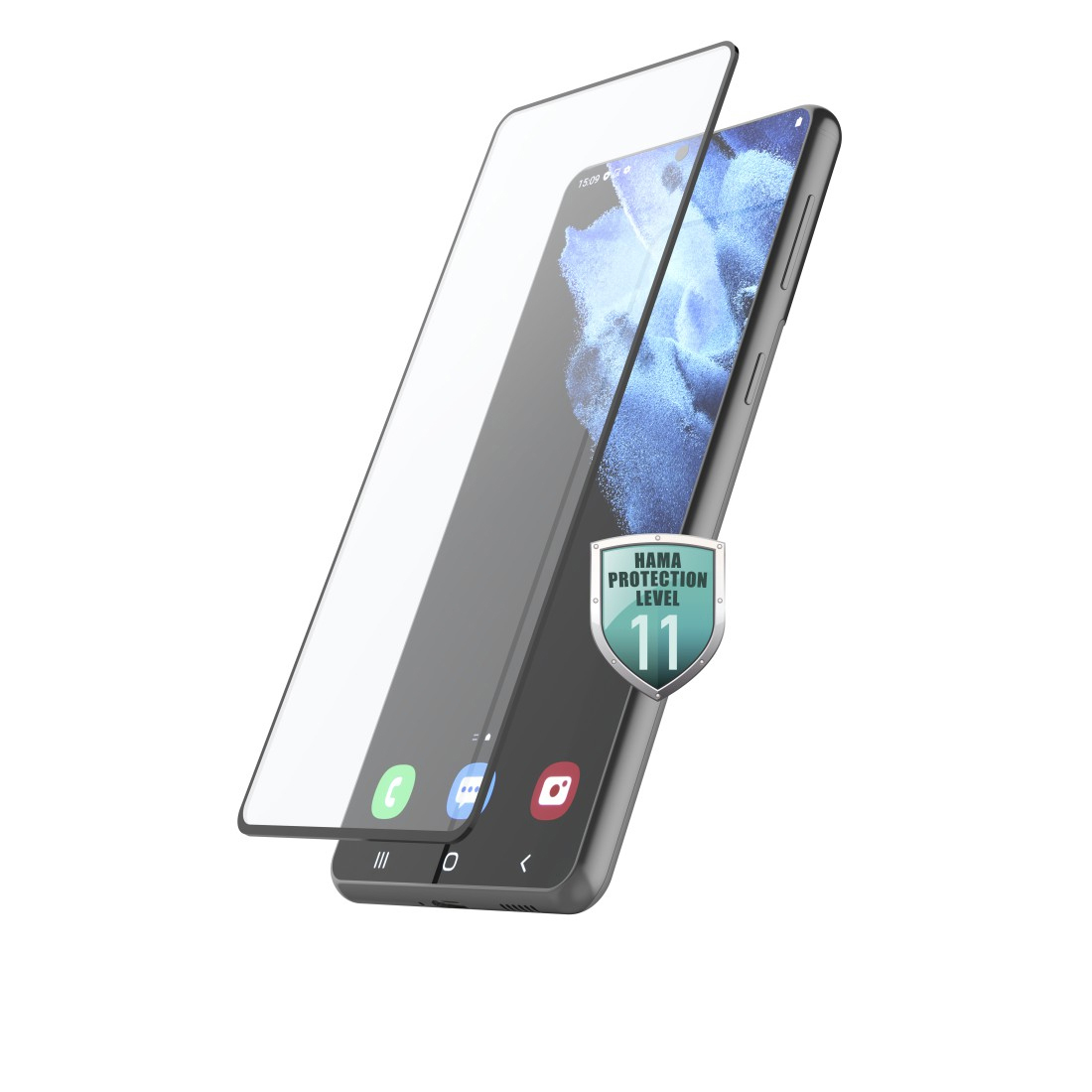 Schutzglas S22 3D-Full-Screen (5G)) Ultra Samsung (für Galaxy HAMA